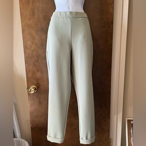 Express M High Waisted Supersoft Double Knit Cuffed Joggers